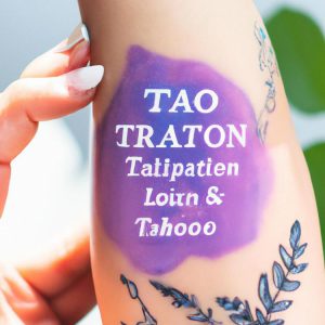 Jak dbać o tatuaż?